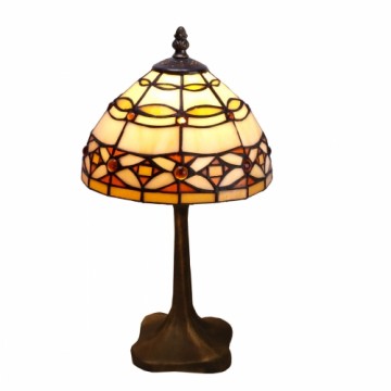 Galda lampa Viro Marfíl Brūns Cinks 60 W 20 x 37 x 20 cm