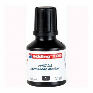 Tinte Edding T25-01 Balts Melns