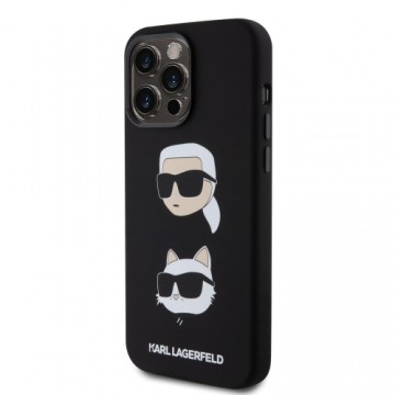 Phone case  Karl Lagerfeld priekš  iPhone 15 Pro Max Liquid Silicone Black