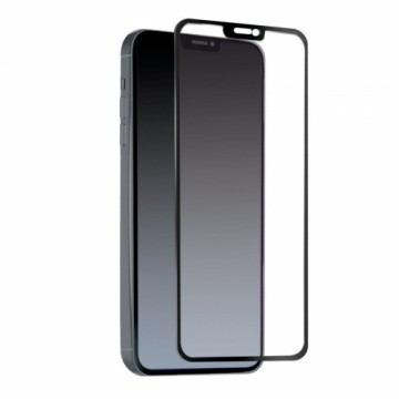 Evelatus Pilna pārklājuma  2.5D  Stikls priekš Apple iPhone 12 Pro Max Anti-Statisks/ Japāņu līme Melns