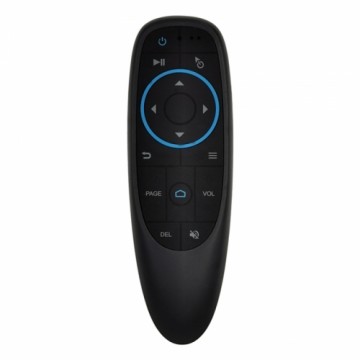 CP G10BTS Universāla Smart TV Air Mouse - Bluetooth / IR Pults Balss Asistents & Giroskops Melna
