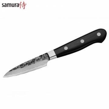 Samura Pro-S Lunar Универсальный кухонный нож 78mm лезве Кованное Damascus Японская сталь 61 HRC