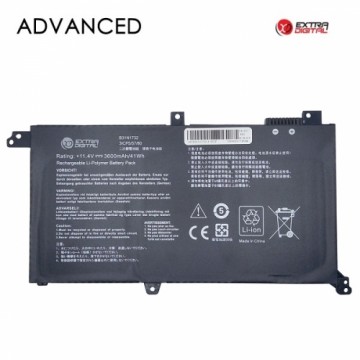 Extradigital Notebook Battery ASUS B31N1732, 3600mAh, Extra Digital Advanced
