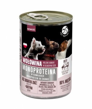 Petrepublic PET REPUBLIC Monoprotein Beef - wet dog food - 400g