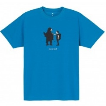 Mont-bell Krekls WICKRON T-Shirt DIRECTIONS S Turquoise