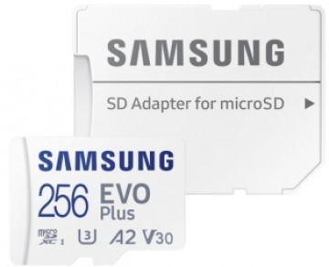 Atmiņas karte Samsung EVO Plus 256GB MicroSDXC
