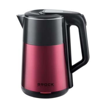 Brock Electronics Чайник, 1,8л, 1500Вт. Чайник с подставкой на 360°
