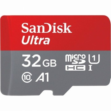Карта памяти микро-SD с адаптером SanDisk Ultra 32 GB Класс 10 120 MB/s