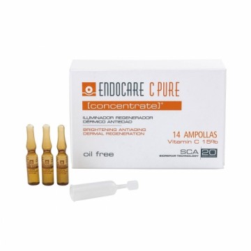 Подсвечивающий лосьон для лица Endocare C Pure Concentrate 14 x 1 ml Ампулы