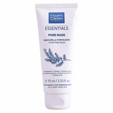 Attīrošā maska Essentials Martiderm Puremask Oily (75 ml) Tīrošā maska Balts (1 gb.)