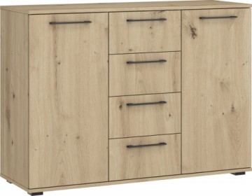 Halmar FLEX - KM-2 chest for the MODULAR WARDROBE SYSTEM - artisan oak