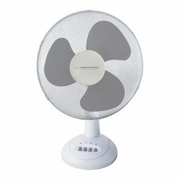 Настольный вентилятор Esperanza EHF003WE Белый Серый 50 W
