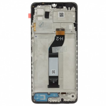 LCD Display + Touch Unit + Front Cover for Xiaomi Redmi 13C|Poco C65 Black (Service Pack)
