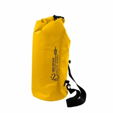 Gio`style Ūdensnecaurlaidīga termiskā soma Dry Bag Nautic Storm L 20L, Ø23x63cm, dzeltena