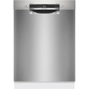 Bosch | Dishwasher | SMU4HAI01S | Built-in | Width 60 cm | Number of place settings 13 | Number of programs 6 | Energy efficiency class D | Display | AquaStop function | Silver