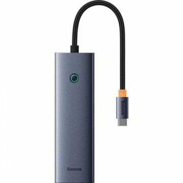 USB Centrmezgls Baseus Melns Pelēks (1 gb.)