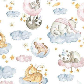 Ankras Apmale 180 cm ANIMALS in Clouds