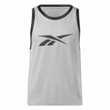 Баскетбольная футболка Reebok Светло-серый