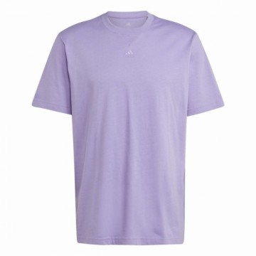 Vīriešu Krekls ar Īsām Piedurknēm Adidas All Szn Violets