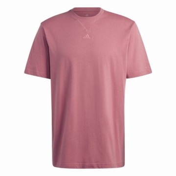 Vīriešu Krekls ar Īsām Piedurknēm Adidas All Szn Rozā