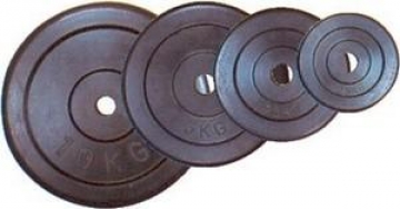 Rubber discs 15kg DM50MM 